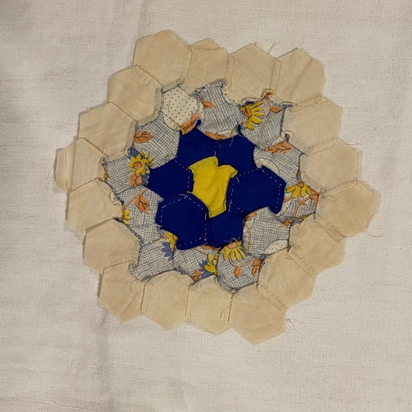 Vintage quilt blocks  - for sewing - collection of 4 blocks -crafts / display - Picture 9 of 13
